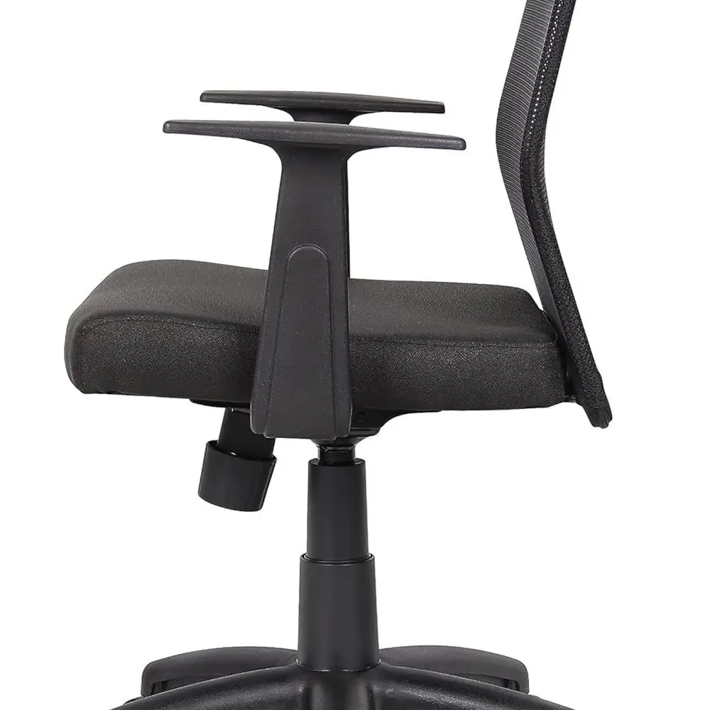 Office Products B6106 Budget Mesh Task Chair with Arms in Black