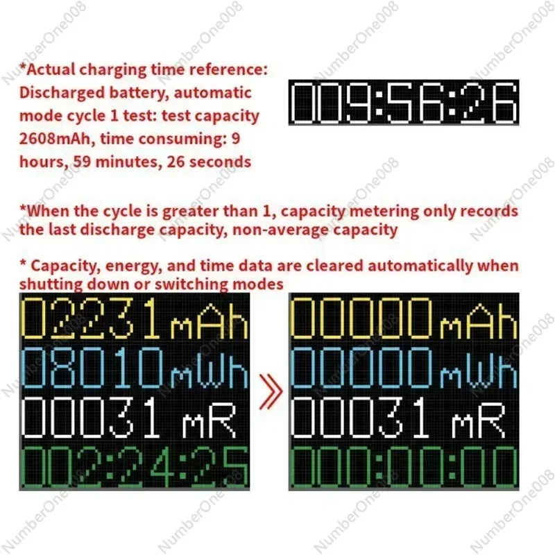 Tester 18650 Test Digital Capacity Internal Lithium Meter Interface Power Battery Resistance Dual Battery Detector Display