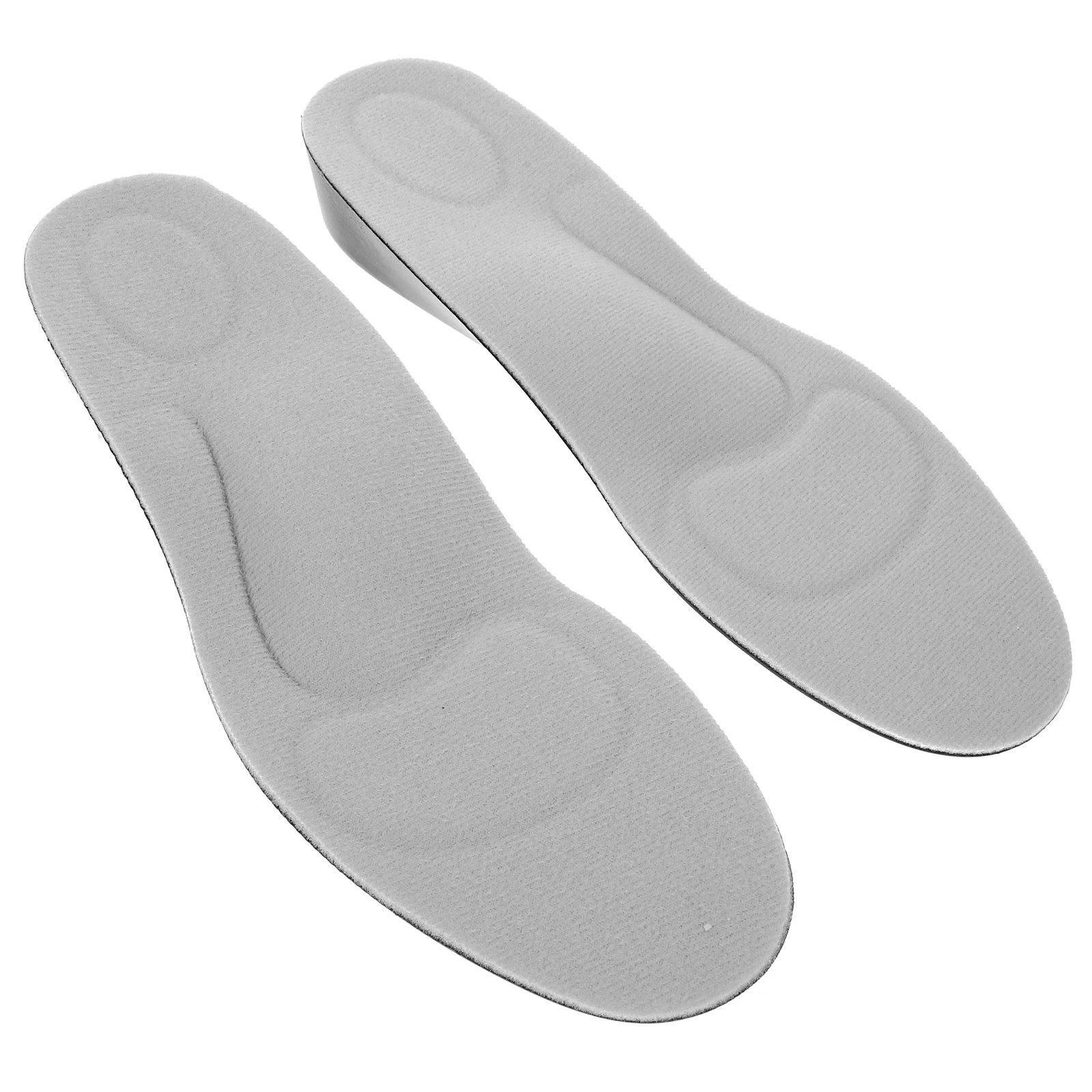 

Heightening Insoles 3.5Cm Taller Women Invisible Shoe Pads Arch Support Sweat Absorbing Pu Fit Calibration Line Foot Care