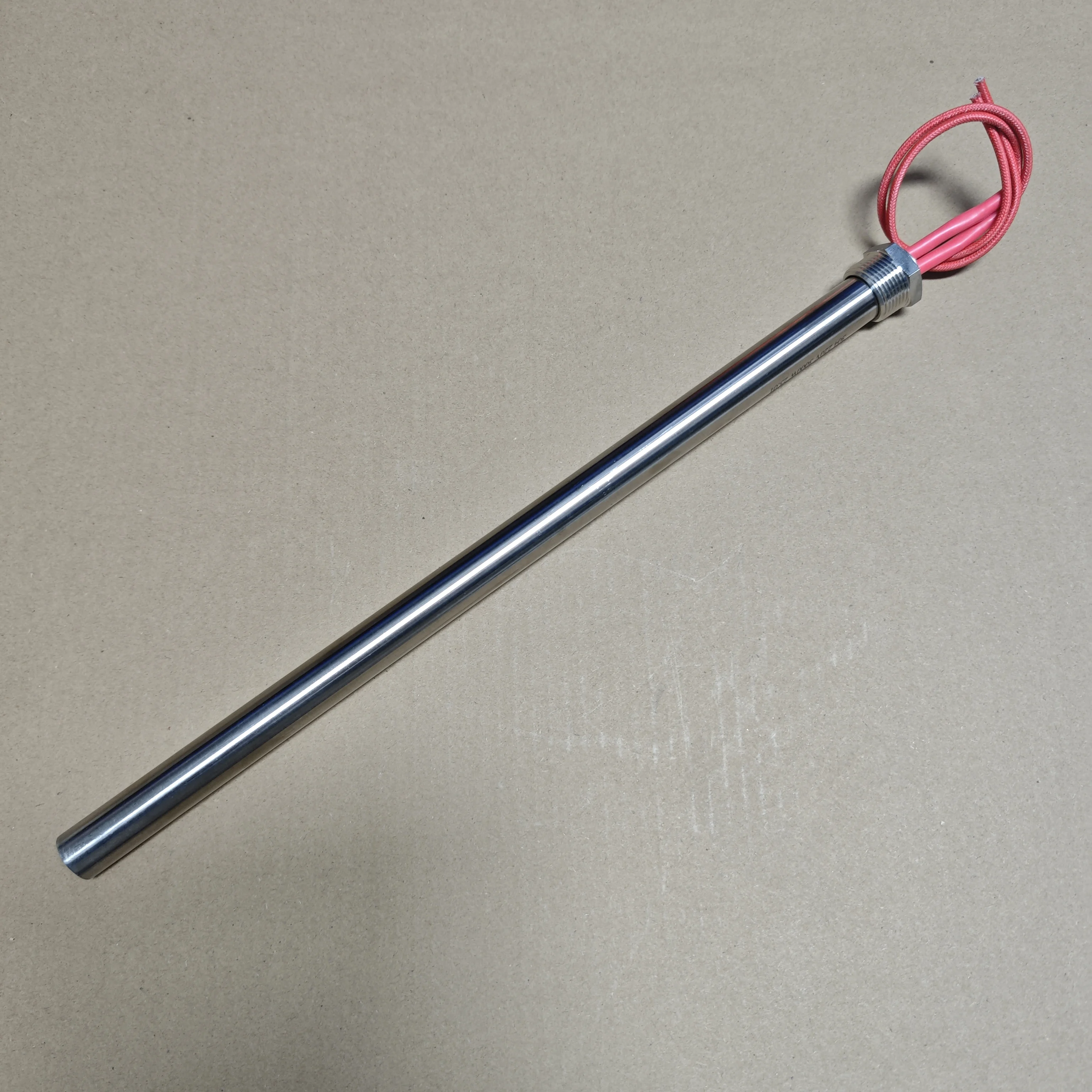 DN20 (25 مللي متر) 3/4 "سخان خرطوشة 220 فولت 2.5kw/3kw الفولاذ المقاوم للصدأ الغمر عنصر تسخين المياه الأنبوبي