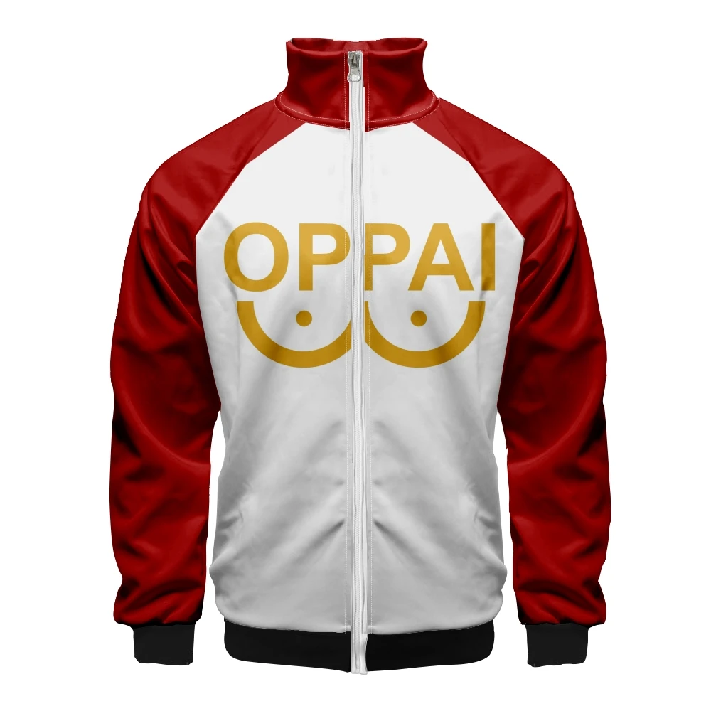 

Пальто с 3D принтом аниме Сайтама Оппай толстовка для мужчин женщин косплей костюм куртка для мальчиков толстовки