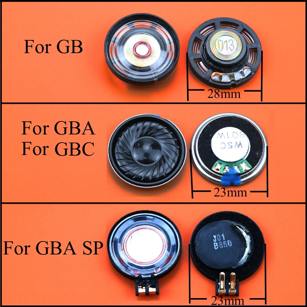 YUXI 1PCS 23mm 28mm Louder Speaker For GB GBC GBA GBP For GBA SP LoudSpeaker