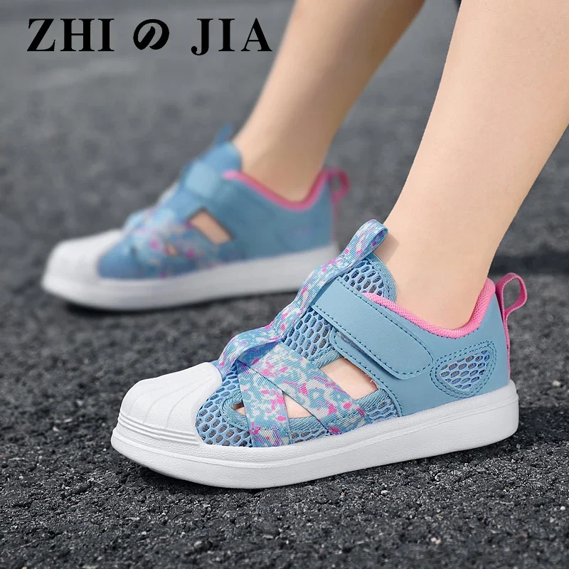 Summer Girls Casual Shoes Light Mesh Breathable Sneakers Children Autumn Tenis Cute Female Sport Running Chaussure Enfant 8