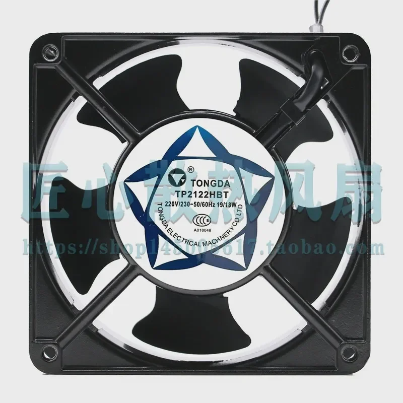 

TONGDA TP2122HBT AC Fan for 220V 19W 120x120x38mm 12038