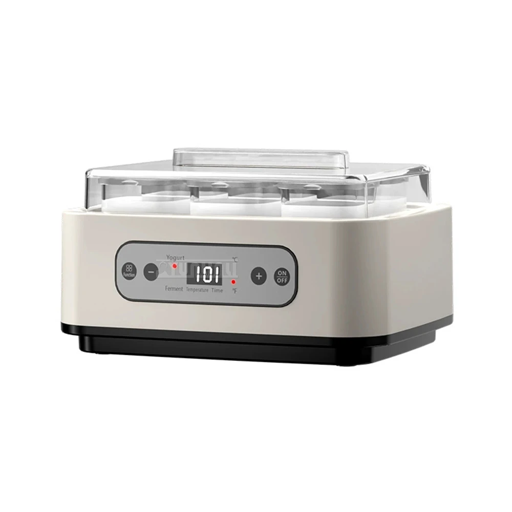 ماكينة صنع الزبادي بدرجة حرارة قابلة للتعديل 1.5 لتر للاستخدام المنزلي مع أجهزة المطبخ للتحكم في درجة الحرارة #6