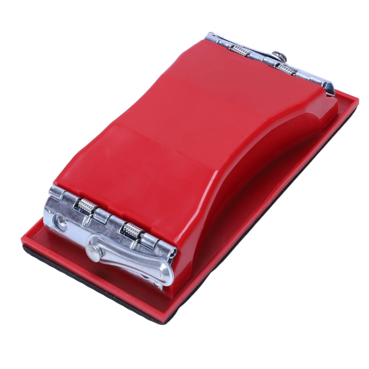 A64Z Rectangle paper grit sandpaper holder hand sander red black