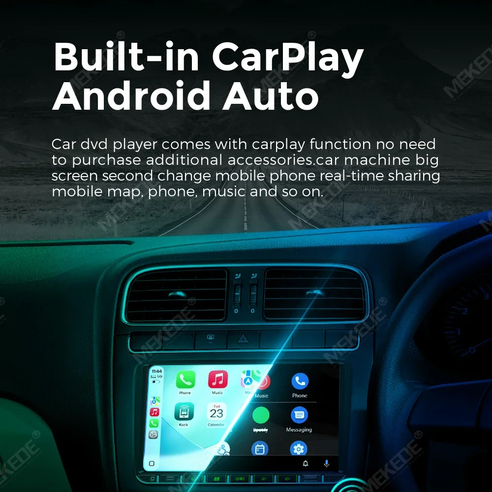 9Inch Linux System Car Radio Head Unit for Volkswagen VW Passat B6 B7 CC Tiguan Touran GOLF POLO Wireless Carplay Android Auto