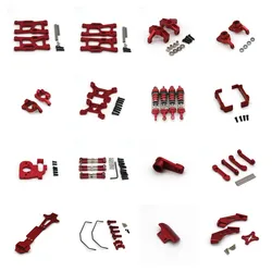 WLtoys-Collection de pièces de mise à niveau en métal pour voiture RC, 1/14, 144001, 144010, 144002, 124017, 124019