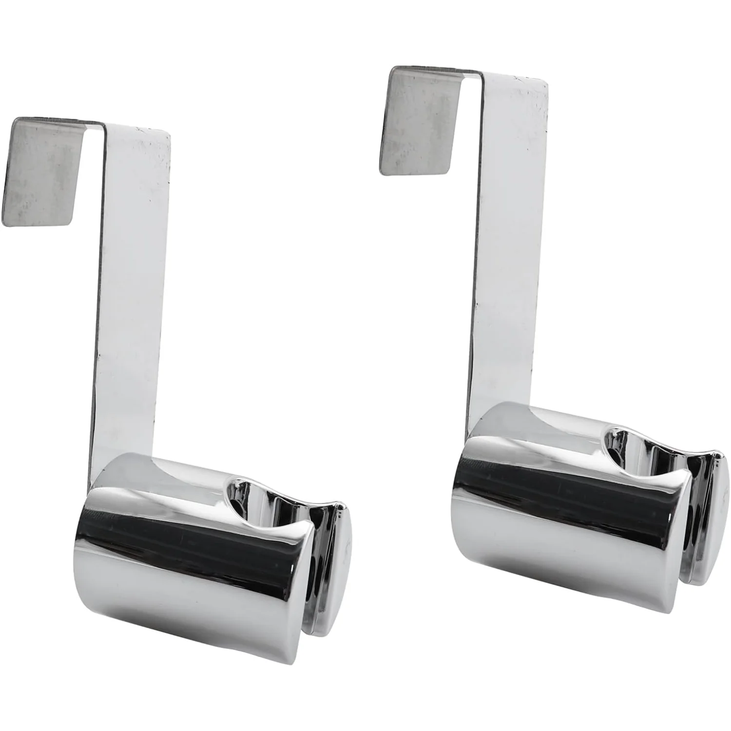 2pcs Shower Head Holder, 42x98mm Wall Mounted Toilet Bidet Spray Stand Sprinkler Head Bracket for Bathroom