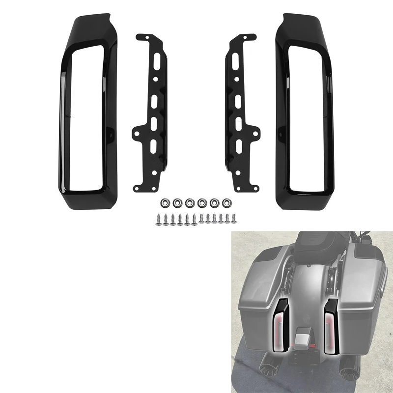 

Кронштейн для крепления заднего фонаря на заднее крыло, подходит для Harley CVO Road Street Glide FLTRXSE FLHXSE 2023-2025, FLTRX FLHX 2024-2026, FLHXU 2020.