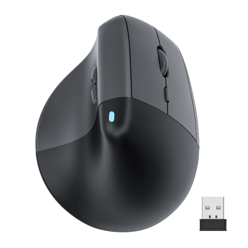 

V30 wireless Bluetooth three-mode vertical mouse, office silent vertical ergonomic mouse