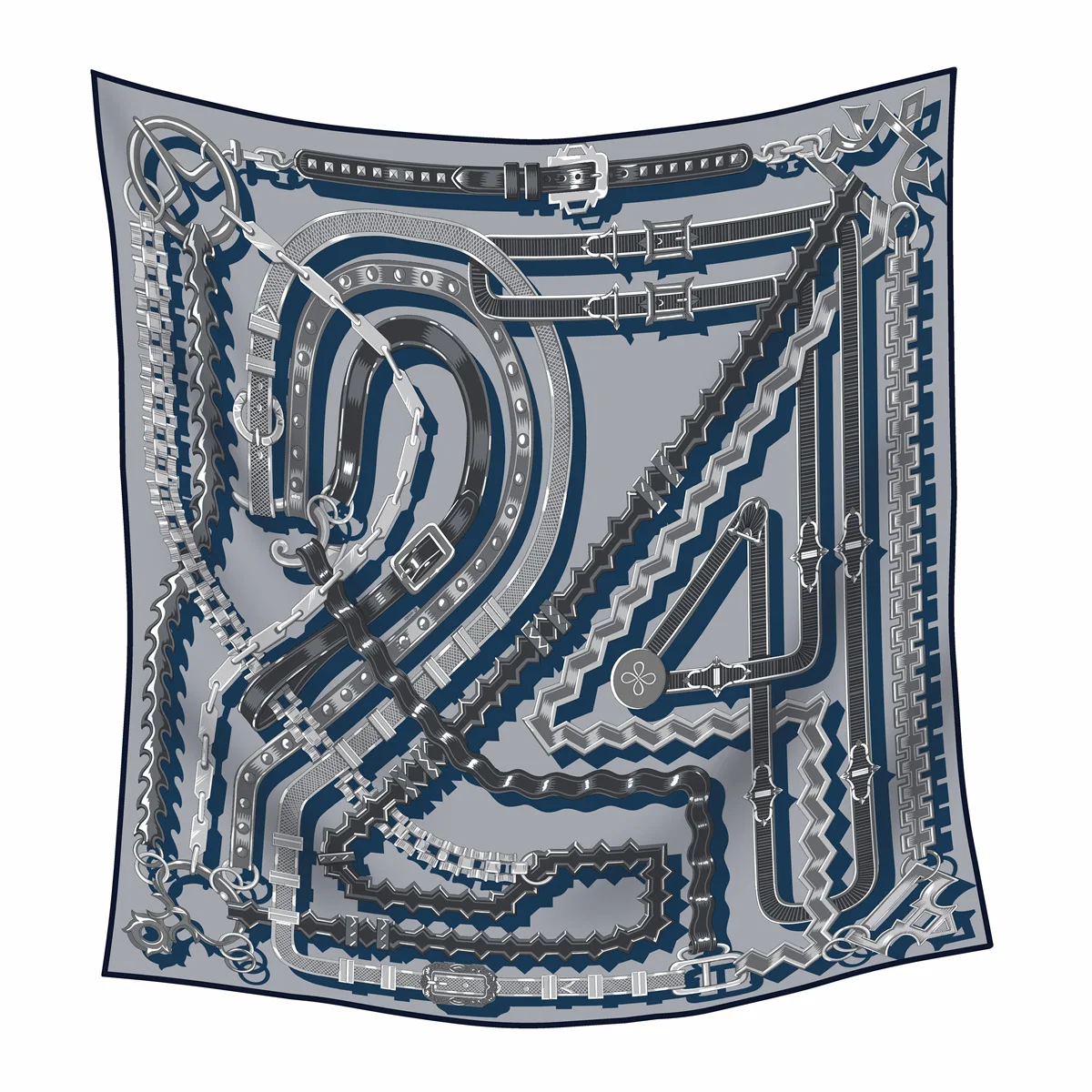 Luxury Cashmere Silk Scarf 90cm Neck Head Accessories Women Square Hand Rolled Bandanas Christmas Mother Lover Gift