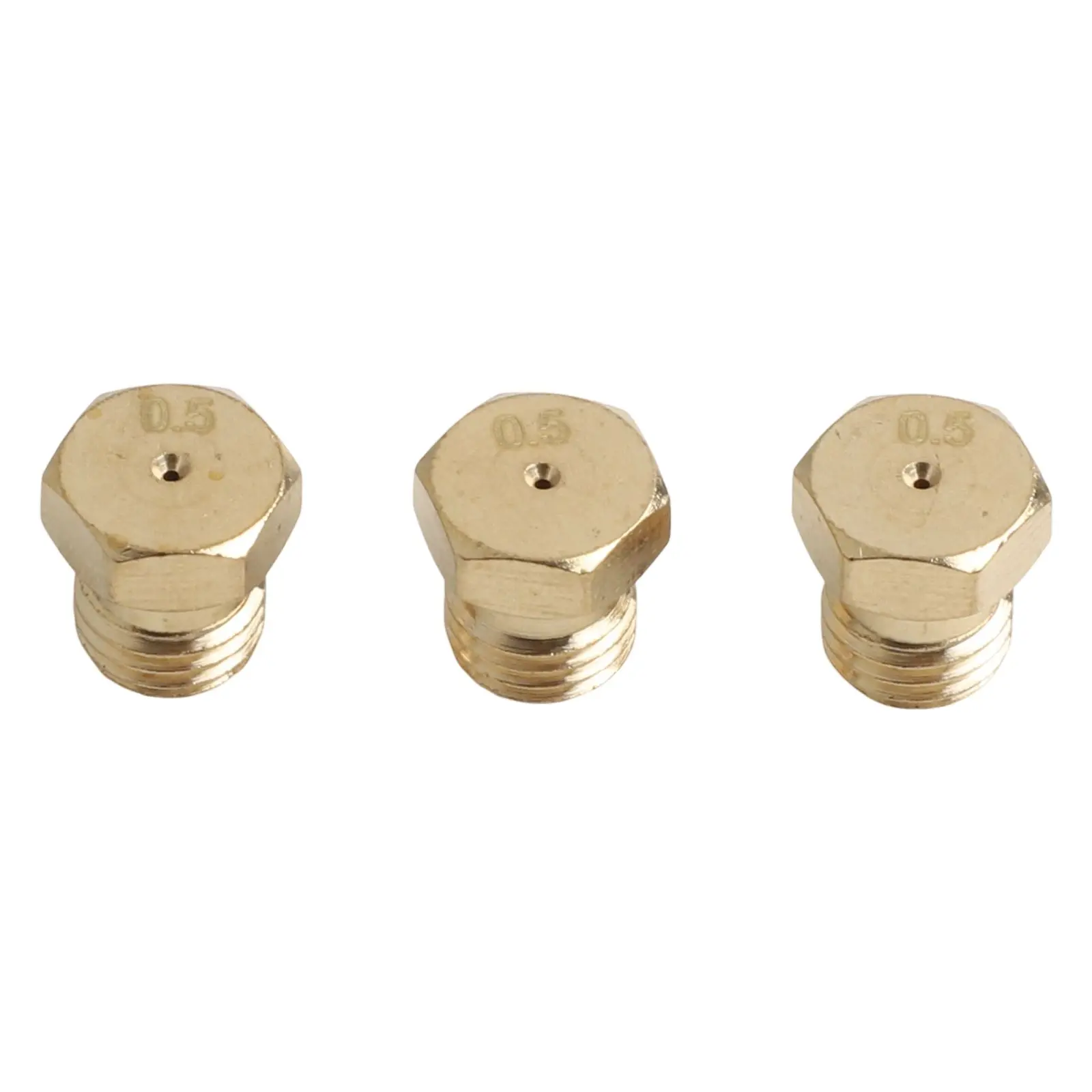 Bicos de queimador de propano de 0.5mm, bicos de conexão rápida, conjunto de peças de reposição, kit de cozinha versátil, bicos de uso flexível