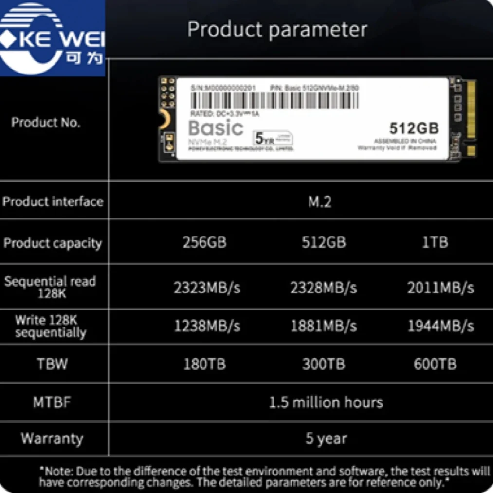 M.2 NVMe SSD PCIe 3.0 256GB 512GB 1TB m2 2280 Internal Solid State Drive For PC Notebook Desktop