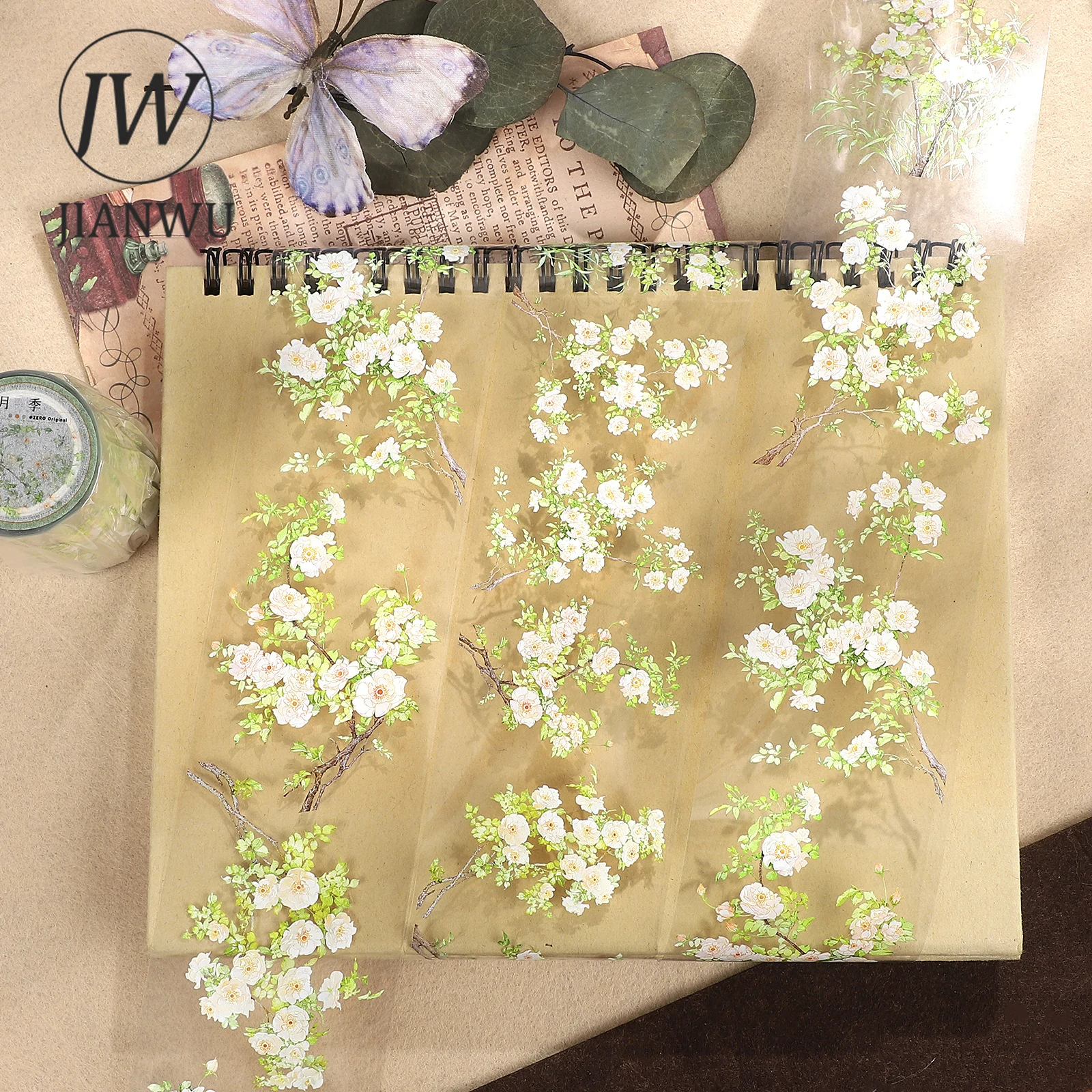 fita-adesiva-pet-jianwu-62mm-5m-com-estampa-vintage-de-flores-de-primavera-para-scrapbooking-colagem-e-papelaria-criativa-diy