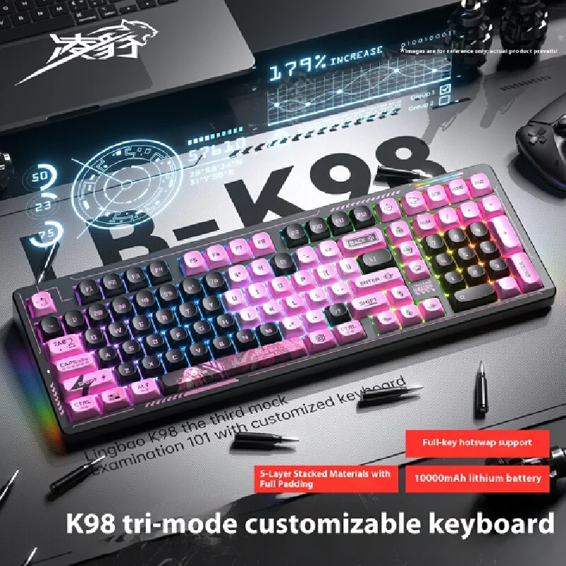 Lingbao K98 Wireles… - image