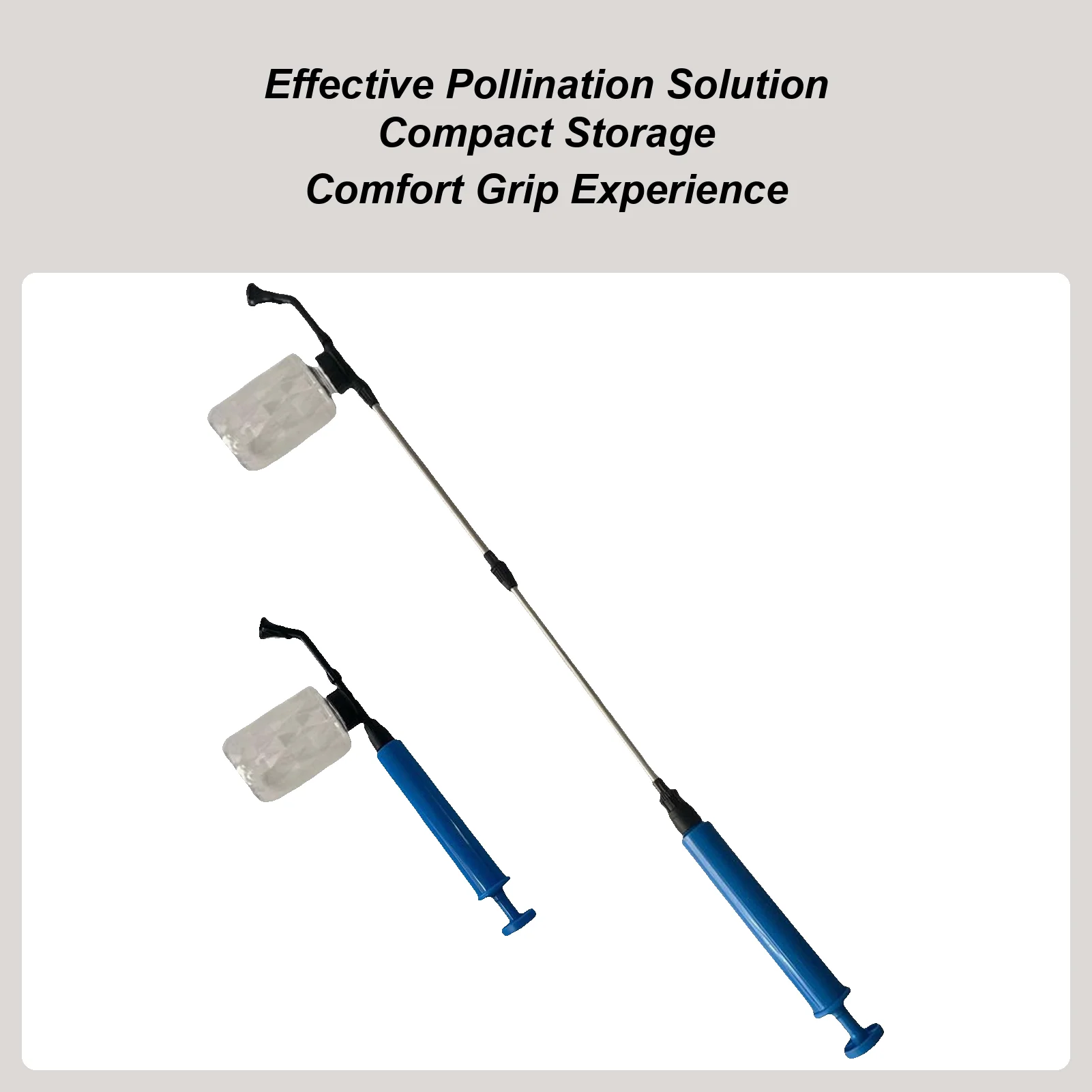 

Инструмент для заполнения цветов, диспенсер для порошка пыльцы цветов, регулируемый инструмент для быстрой заполнения, инструмент для киви, овощей, клубники