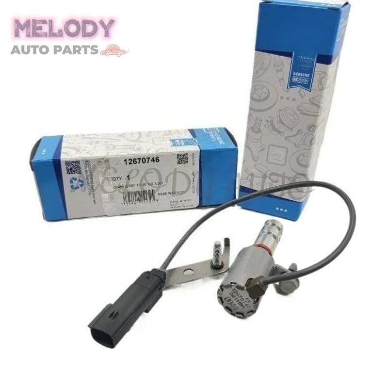 

12670746 12632008 Oil Pump Flow Control Valve For CADILLAC ATS CT6 CTS For CHEVROLET IMPALA MALIBU For GMC CANYON TERRAIN