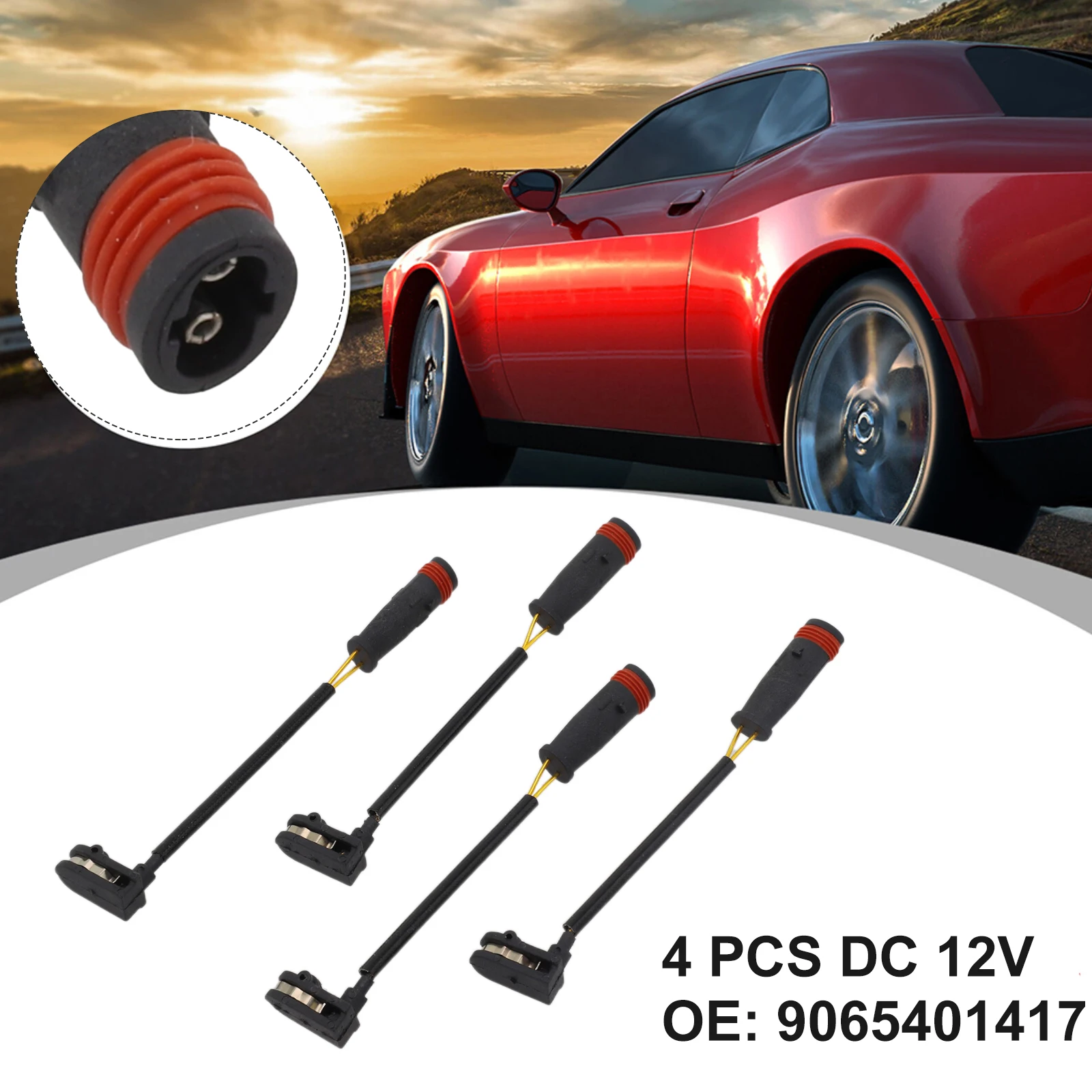 Direct Fit Brake Pad Wear Sensor for Mercedes for Benz for Sprinter 906 9065401517 Easy Installation Factory Spec