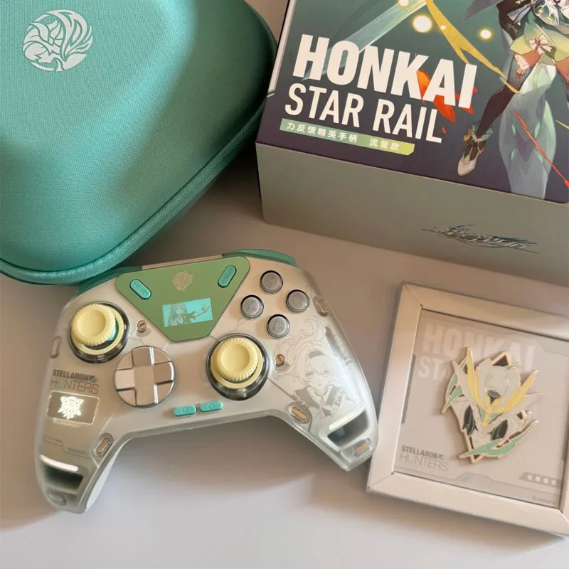 Honkai Star Rail Game Controller Firefly Custom Wireless Gamepad Force Adjustment Alloy Joystick Anime Game Accessories Gifts