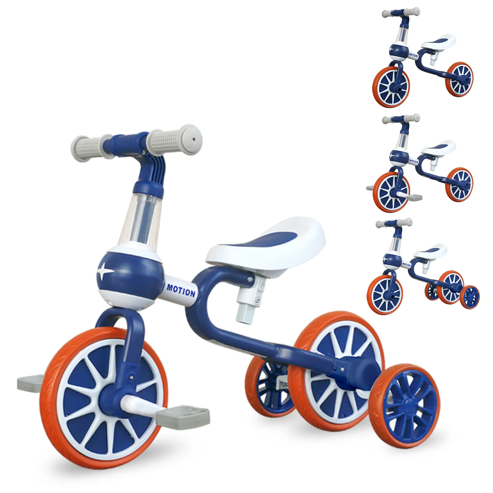 Kids Toys 3 Year Old - Triciclo Convertibile 2 in 1 per