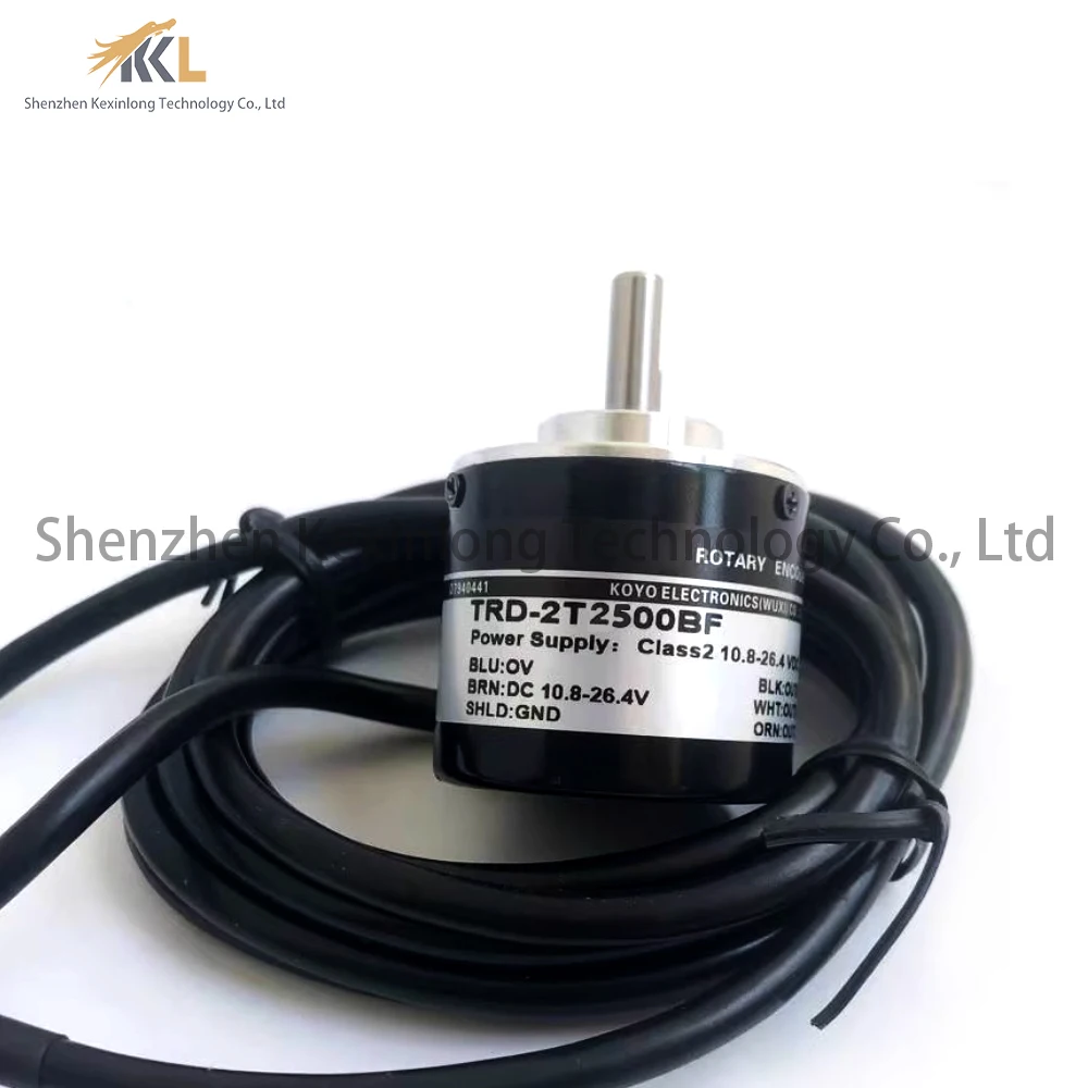 TRD-2T2500BF DC10.8-26.4V 100% Working Original Real Axis Photoelectric Incremental Rotary Encoder