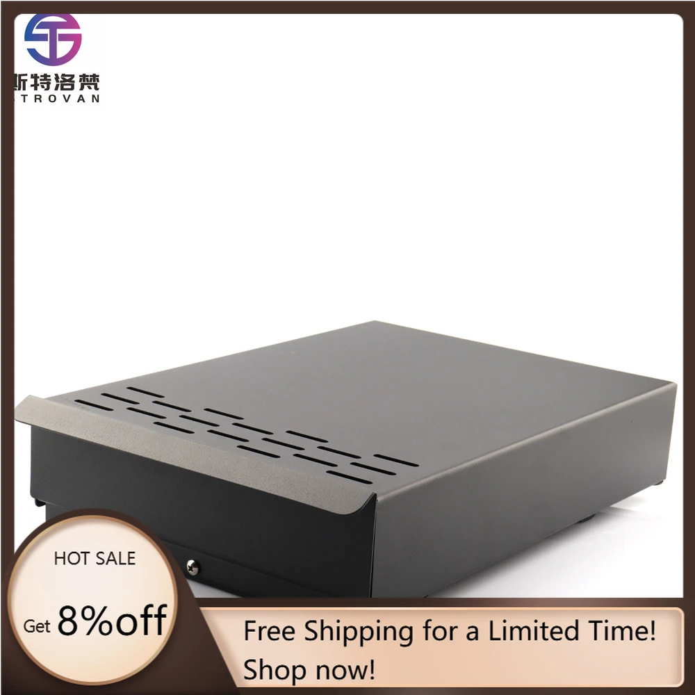 

STLG WJW High Quality Stainless Steel Commercial Espresso Coffee Grounds Knock Box Bin Big Coffee Knock Box Drawer