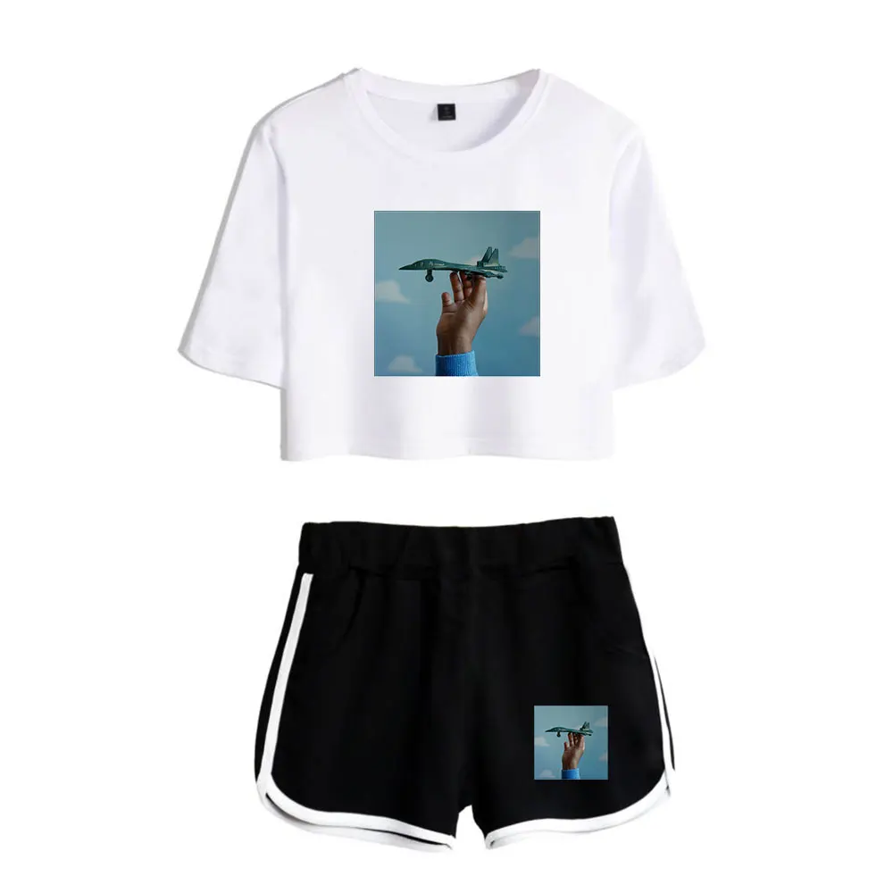 Michael Kiwanuka Green Floating Parade Vintage 90s logo Merch Tops Fashion Two Piece Set Shorts+Lovely TShirt Streetwear Outwear