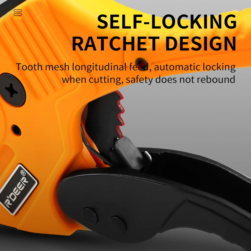 RDEER Boutique Industrial & DIY Grade Pipe Cutter