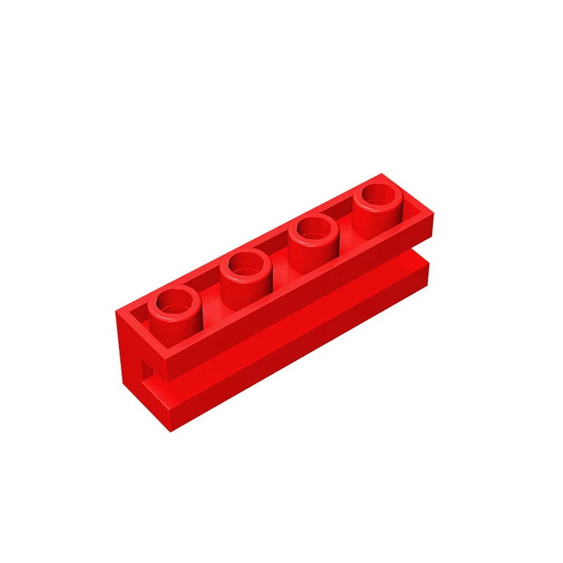 Gobricks GDS-1193 Brick, Modified 1 x 4 with Groove compatible with lego 2653 children\'s DIY Educational Building Blocks Tech