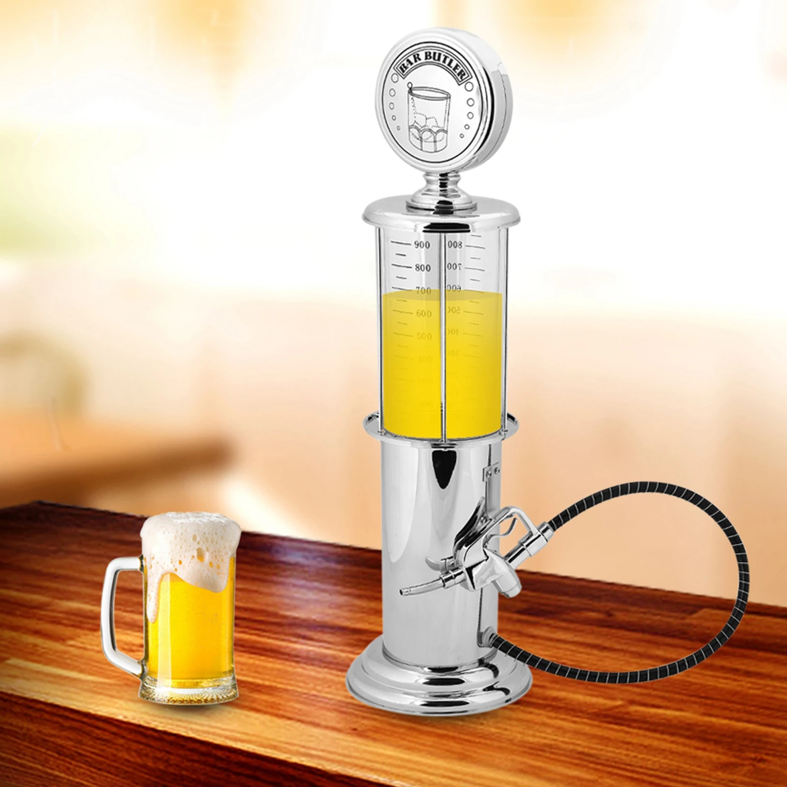 1000cc Single Gun Wine Beverage Liquor Alcohol Beer Dispenser Container Bar Accessories Bar Tool