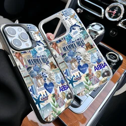 Epc Mamma Mia Abba Phone Case IMD Phone Case For IPhone 16 15 14 13 12 11 Pro Max Plus Color Silver Cover