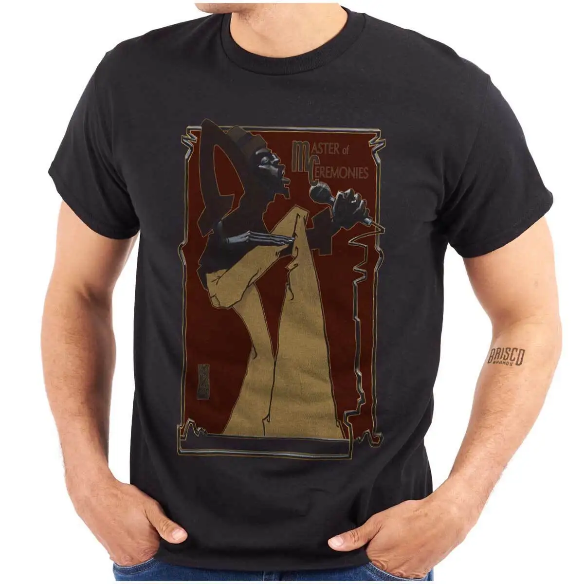 

Hip Hop MC Master of Ceremonies T Shirt Men or Women