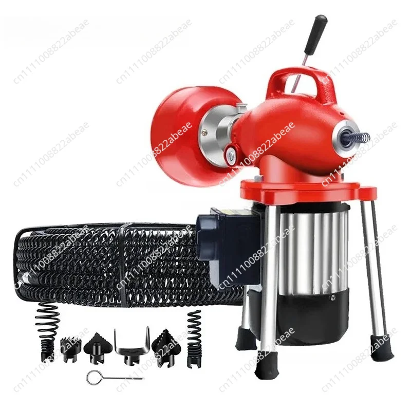 Automatic Dredge Machine Pipe Drain Cleaning 1200W/2200W/2500W Tube Cleaner Blockage Unblocker Toilet  Electric Pipeline Dredgin