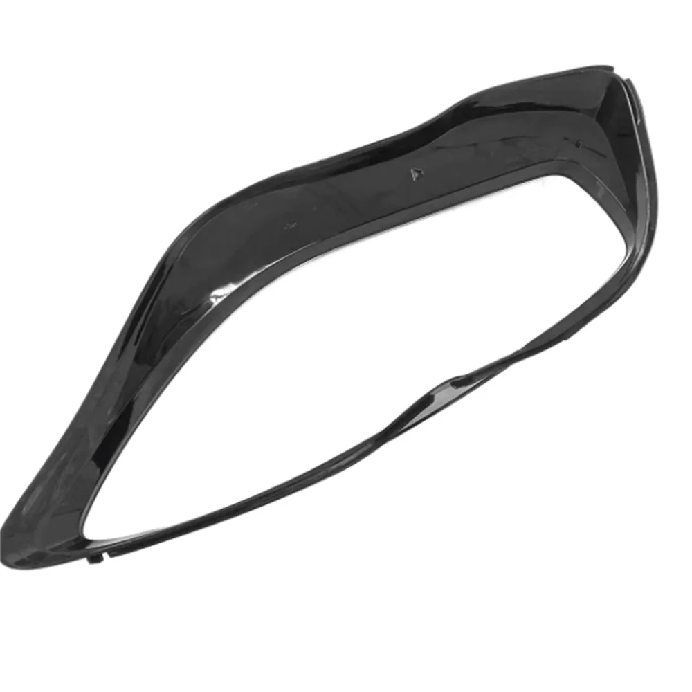 HTTCY لبنز AMG GT GT190 2015 ~ 2019 الجبهة سيارة غطاء المصباح عدسة قذيفة غطاء المصباح عاكس الضوء كشافات الإسكان