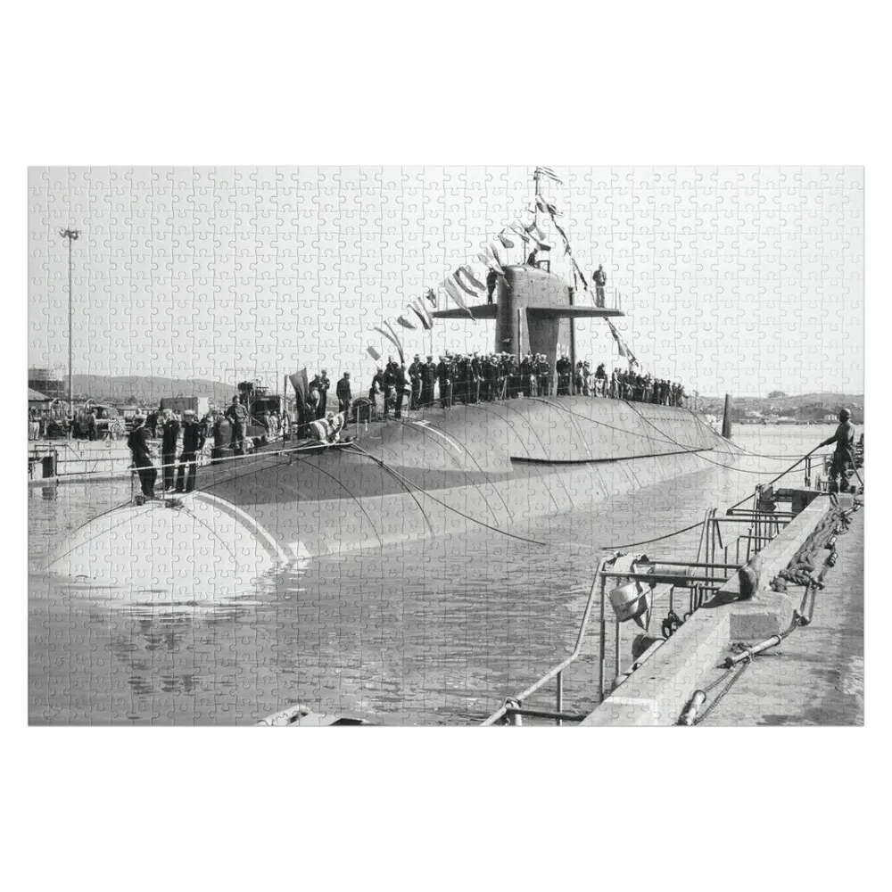 

USS WOODROW WILSON (SSBN-624) SHIPS STORE Jigsaw Puzzle Personalized Baby Object Personalized Baby Toy Puzzle