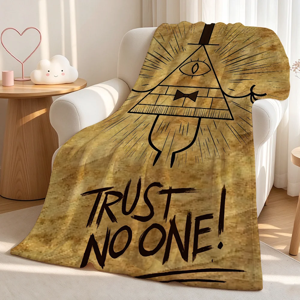 Anime G-Gravity Fall Blanket Perfect for Sofas Beds, Offices Travel Camping Chairs Warm Thick Plush Blanket All Season Use