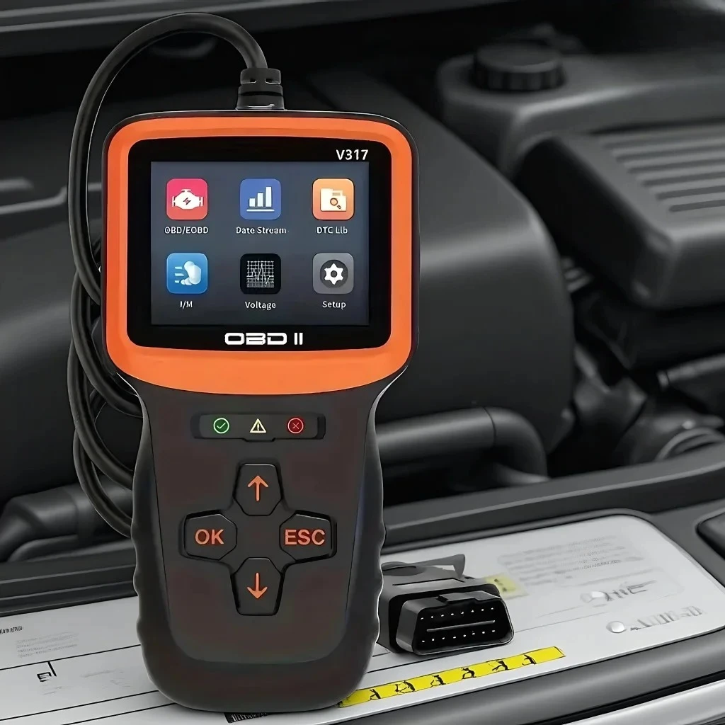 

Профессиональный диагностический сканер OBD2, считывает данные в реальном времени и стирает коды, проверяет индикаторы двигателя для автомобилей и мотоциклов