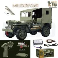 JJRC C8815 Rc Car 1941 JEEP WILLYS 2.4g 4wd RTR Crawler Climbing Scale Military Truck Offroad Vehicle Adult Toy Gift for Kids