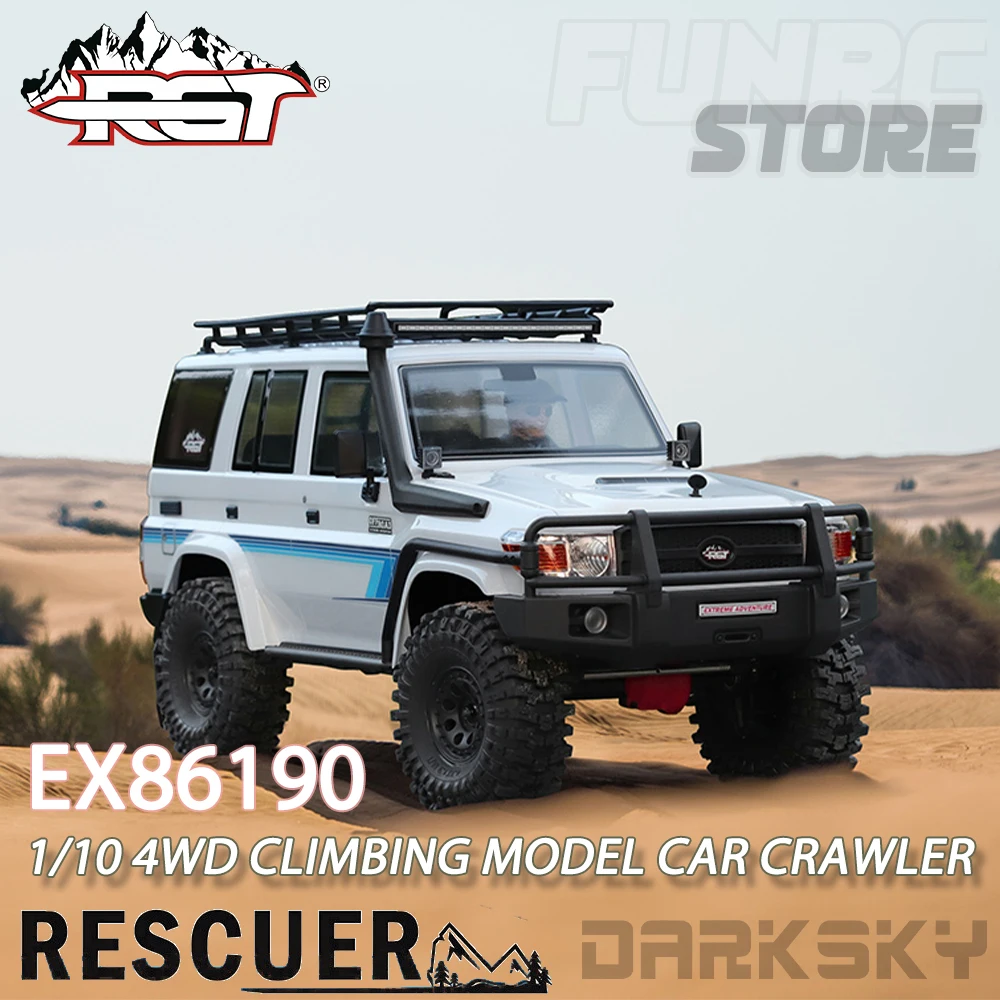 

RGT EX86190 LC76 1/10 RC Cars 4WD Crawler Rock Buggy RTR 2.4GHZ 2Speed Shift Off-road Electric Remote Control Model Car Gift