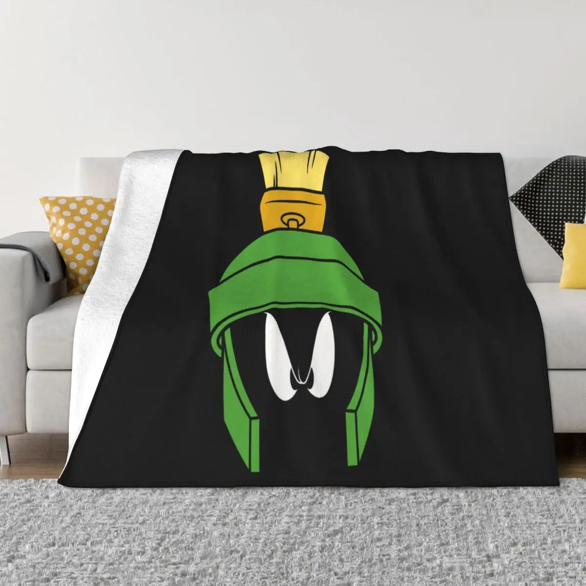 Marvin The Martian 1 Swea Trend Female Woman Famous Child Popular Style Novelty Normal 2021 Latest Gift Throw Blanket