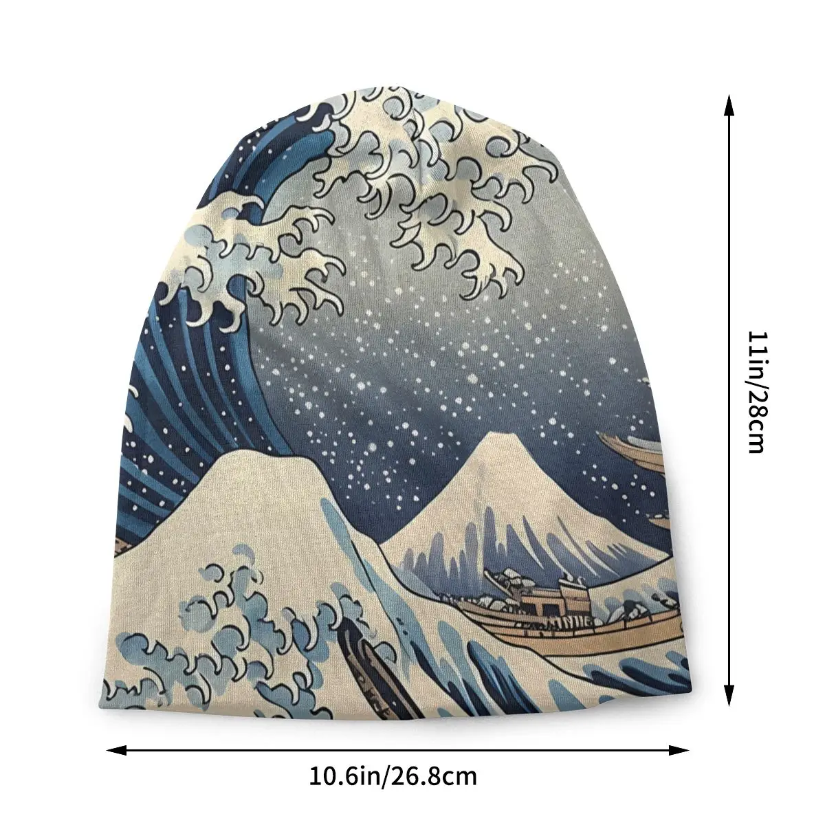 Daytime Thin Bonnet Homme Sport The Great Wave Skullies Beanies Caps Novelty Hats