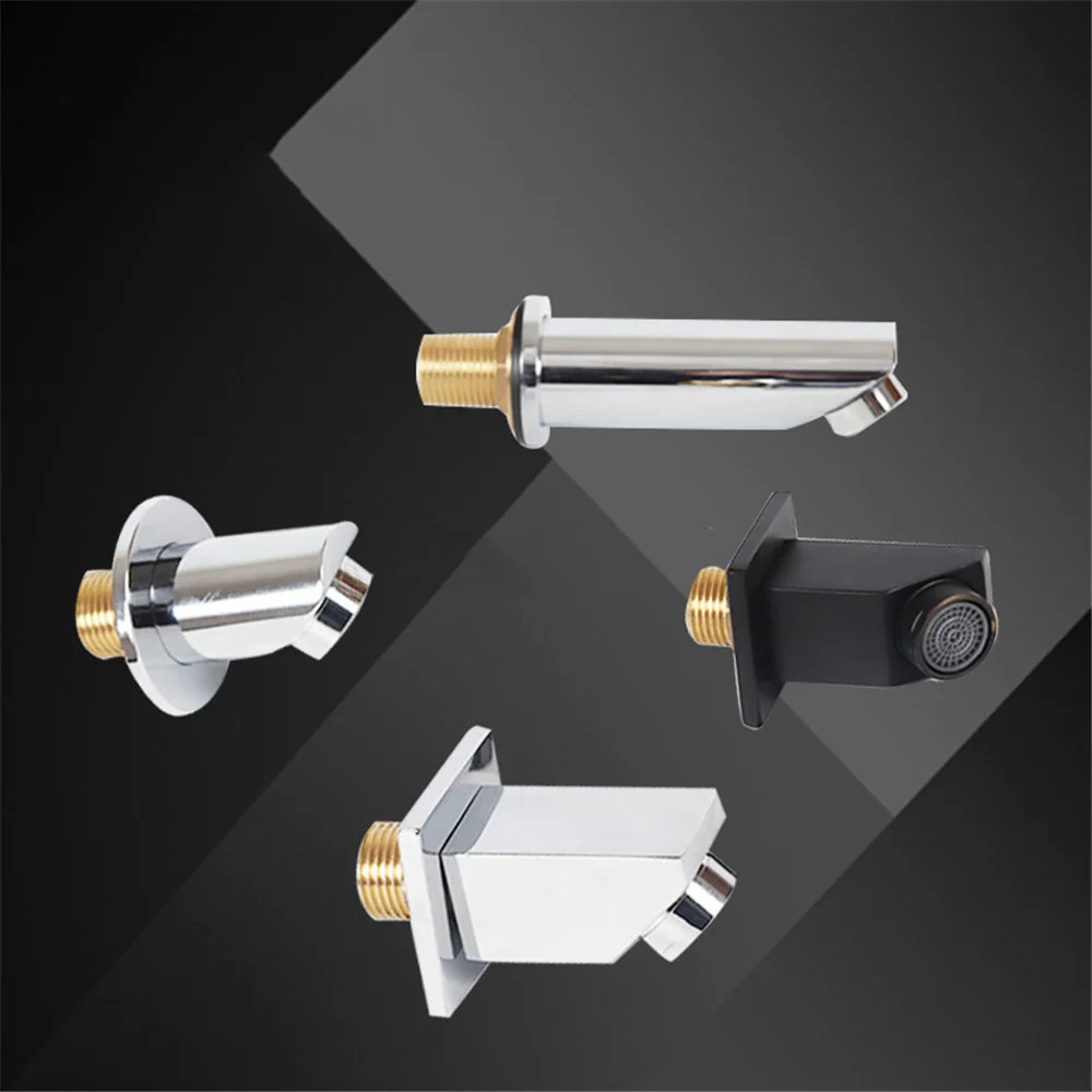 

Аксессуары для разбрызгивания цветов для душа, скрытый настенный смеситель, универсальный для ванной комнаты, L24306