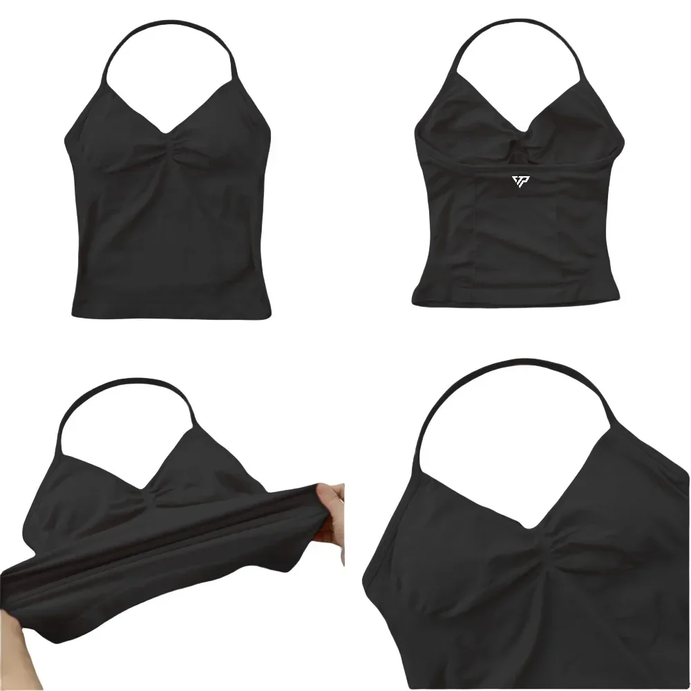 Keep That Pump 2 Piece Sets Shorts Top Womens Outfits Yoga Sets Gym Sets High Quality Seamless Lace-Up Bra Scratch Sports Sets - Image 4