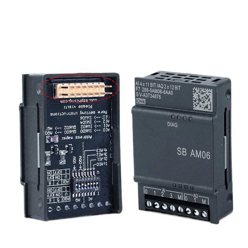 Suitable for Smart S7-200 PLC Compatible with Siemens 200Smart Expansion Module SB Signal Board CM01 AM03 AQ01 AE02