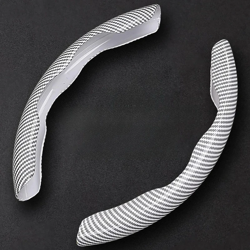Steering Wheel Cover Carbon Fiber Slim Grip Cover For Mazda 3/6/CX-4/CX-5/CX-30 Interior Modification Accessories Supplies Tools