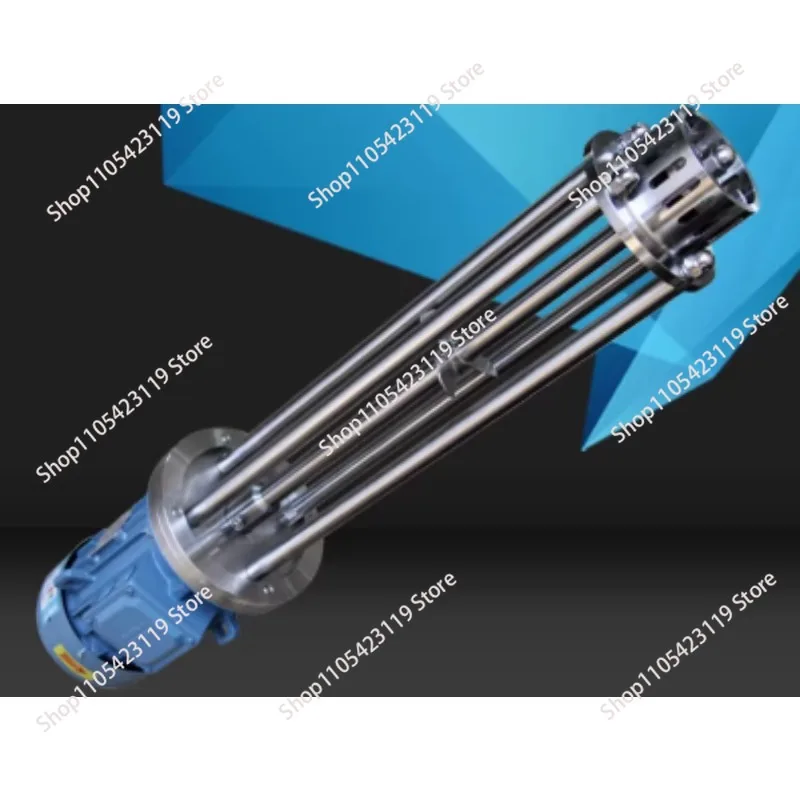 High Speed Shear Emulsifier Homogenizer Head Stainless Steel 304 Mixing Dissolving Blending Machine