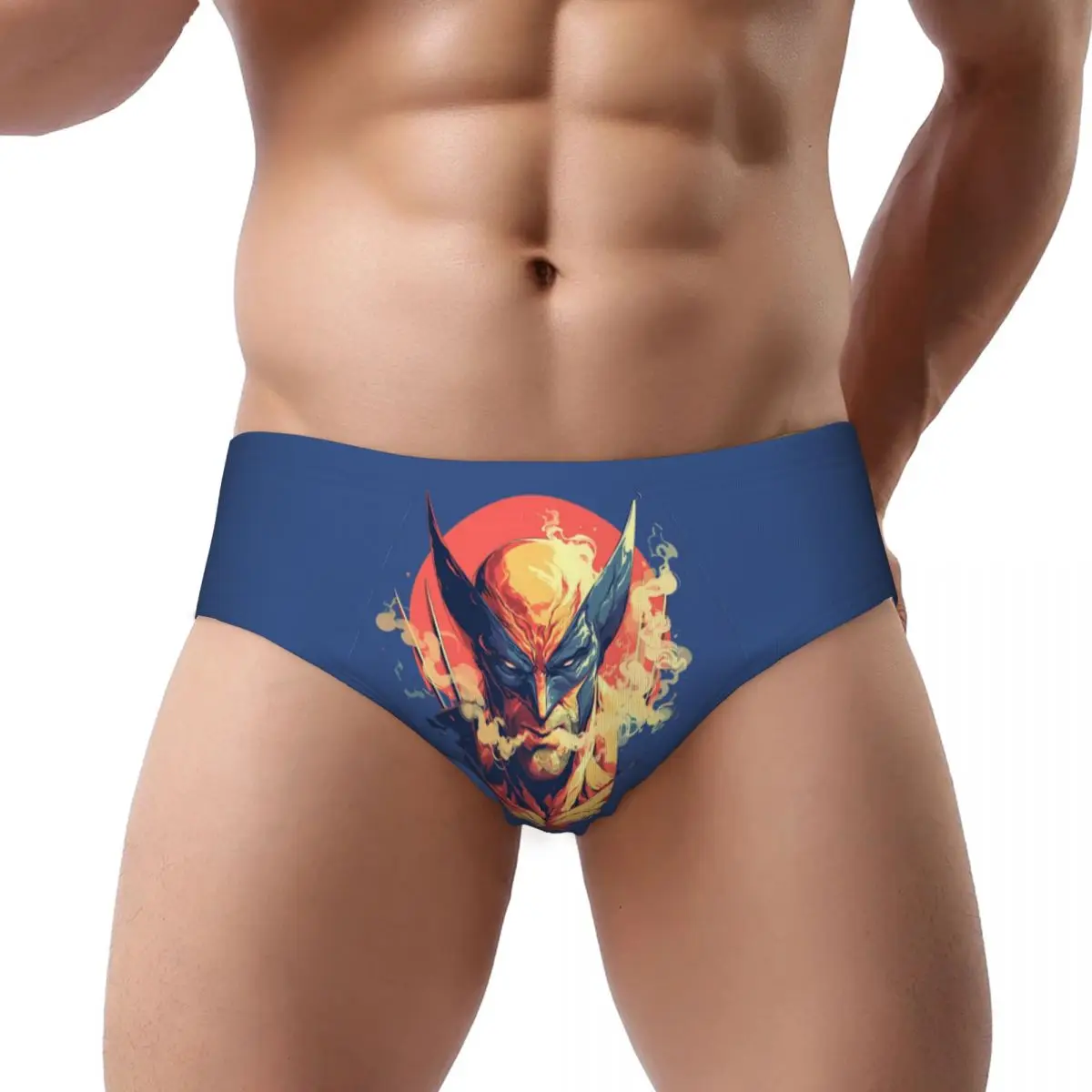 

Custom Mens Incredible Wolverine Underpants Comfort Briefs Underwear