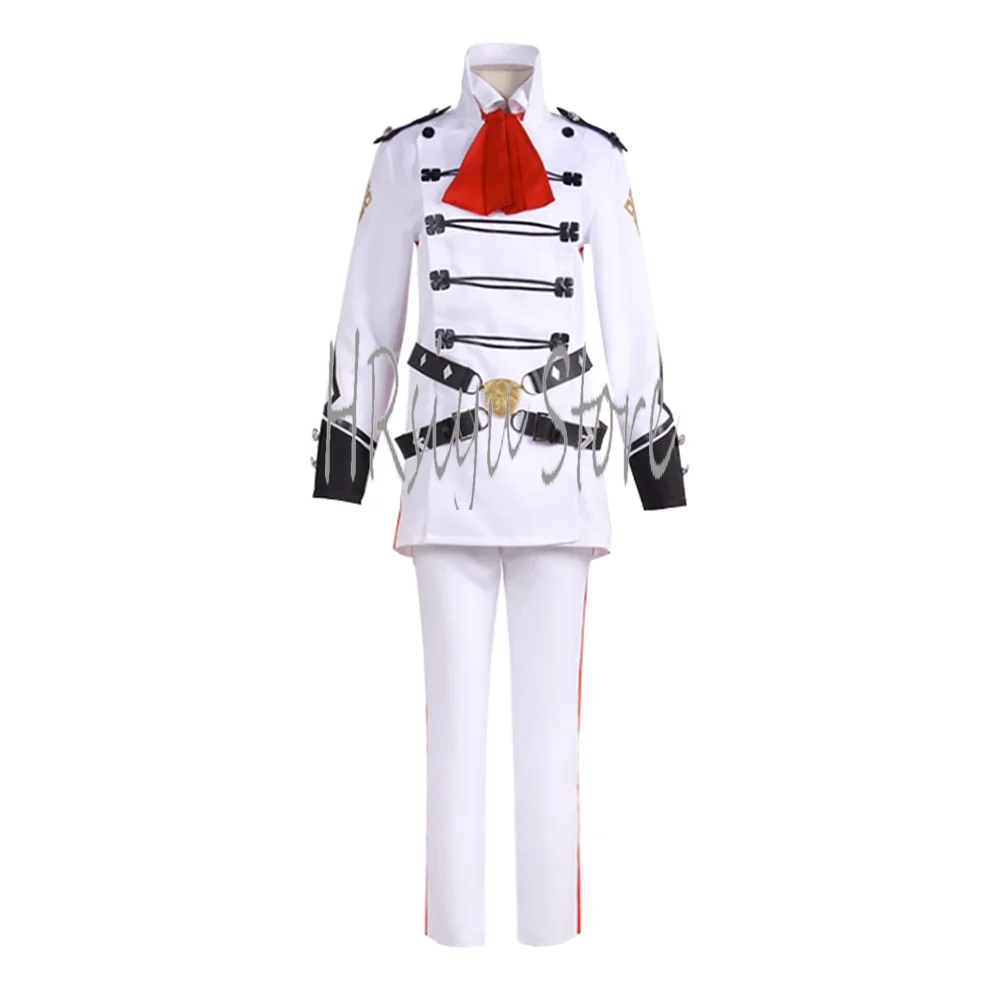 Anime Cosplay Asougi Costume White Suit Halloween Christmas Party Uniform Outfit  customized