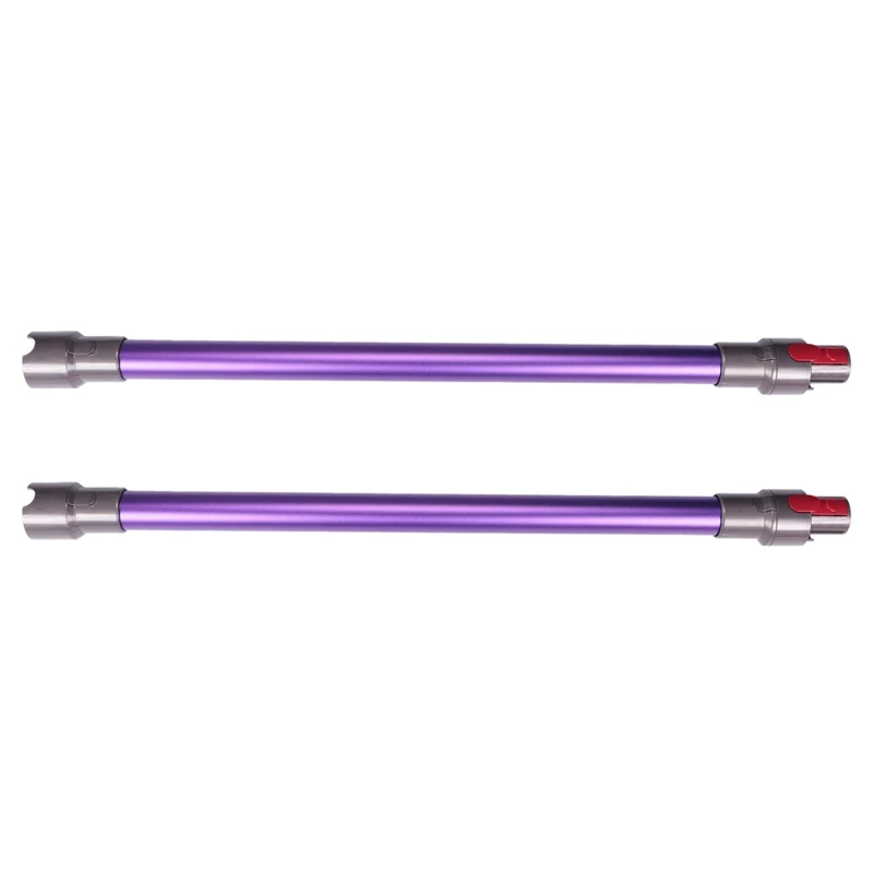 

2X Quick Release Extension Wand Tube For Dyson V7 V8 V10 V11 Handheld Vacuum Cleaner Replacement Parts Purple